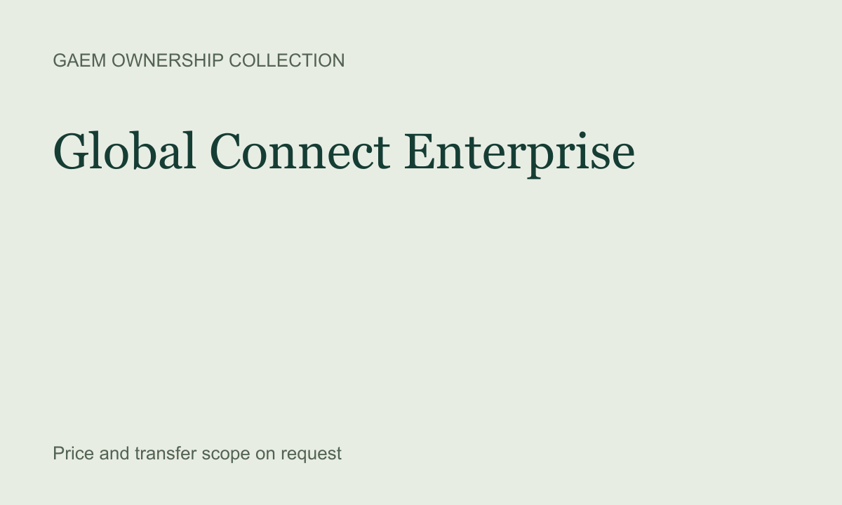 Global Connect Enterprise — product artwork
