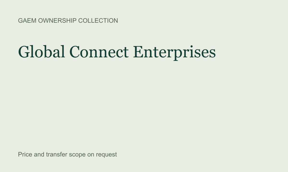 Global Connect Enterprises — product artwork